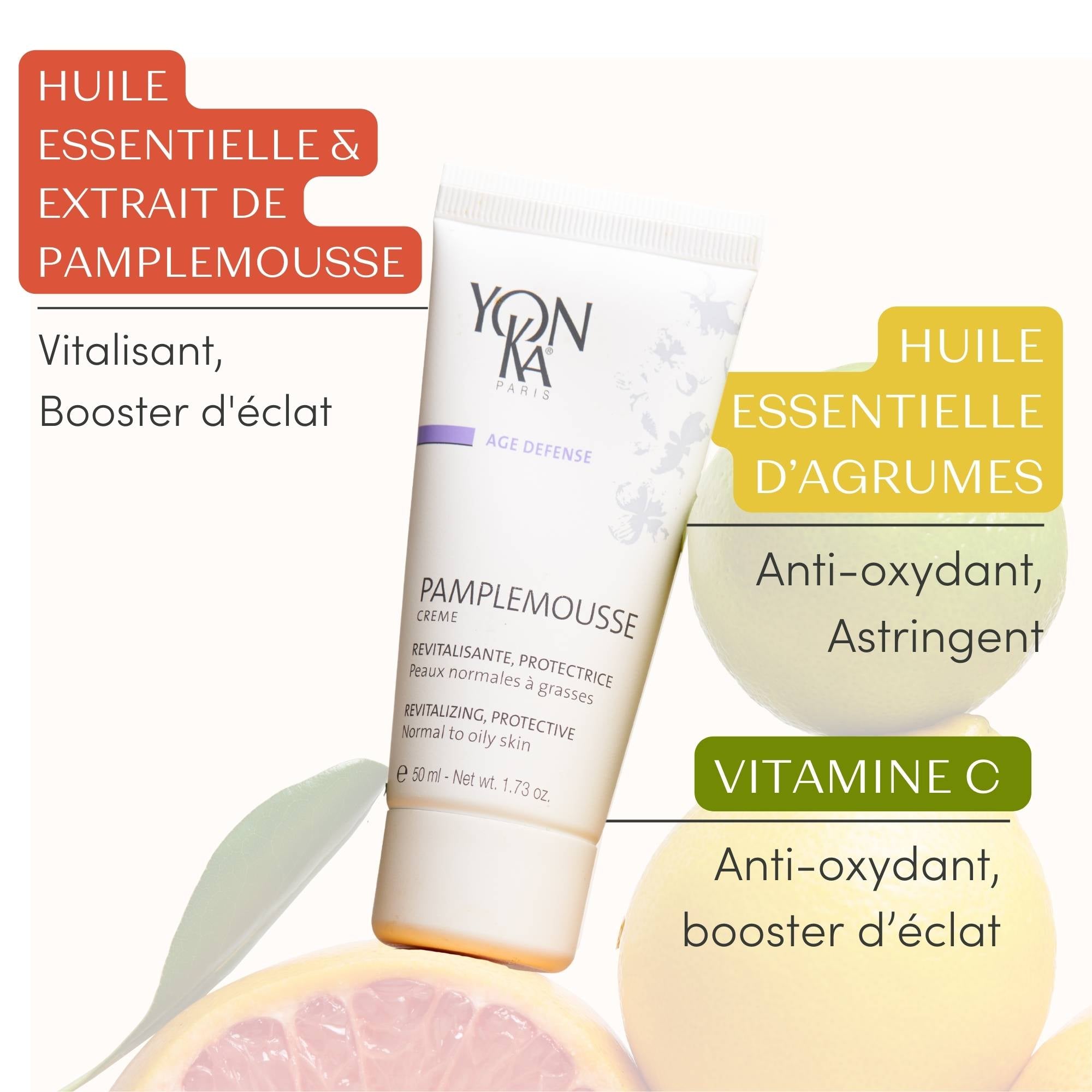 Pamplemousse - Protective Cream - Normal to Oily Skin