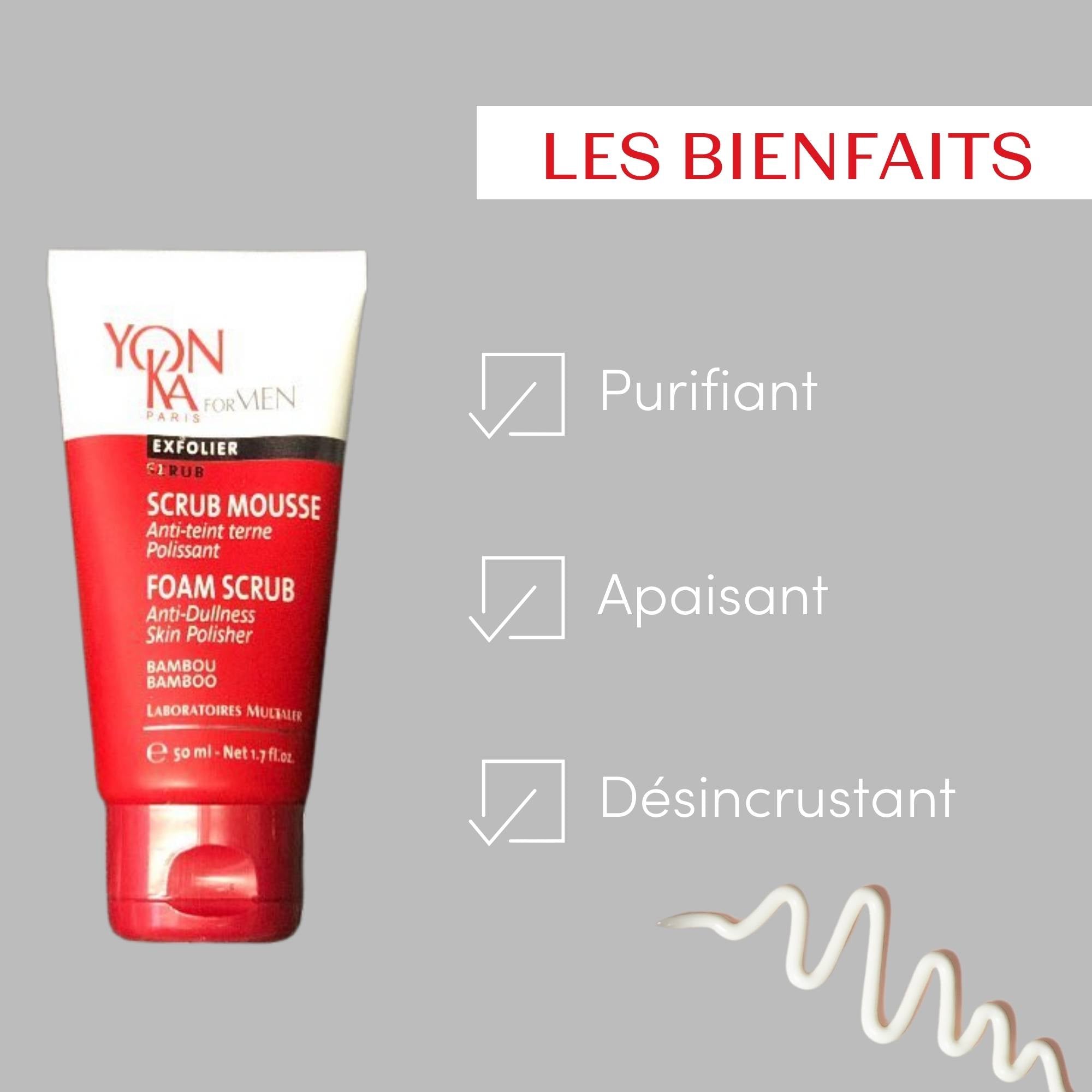 Scrub Mousse Homme