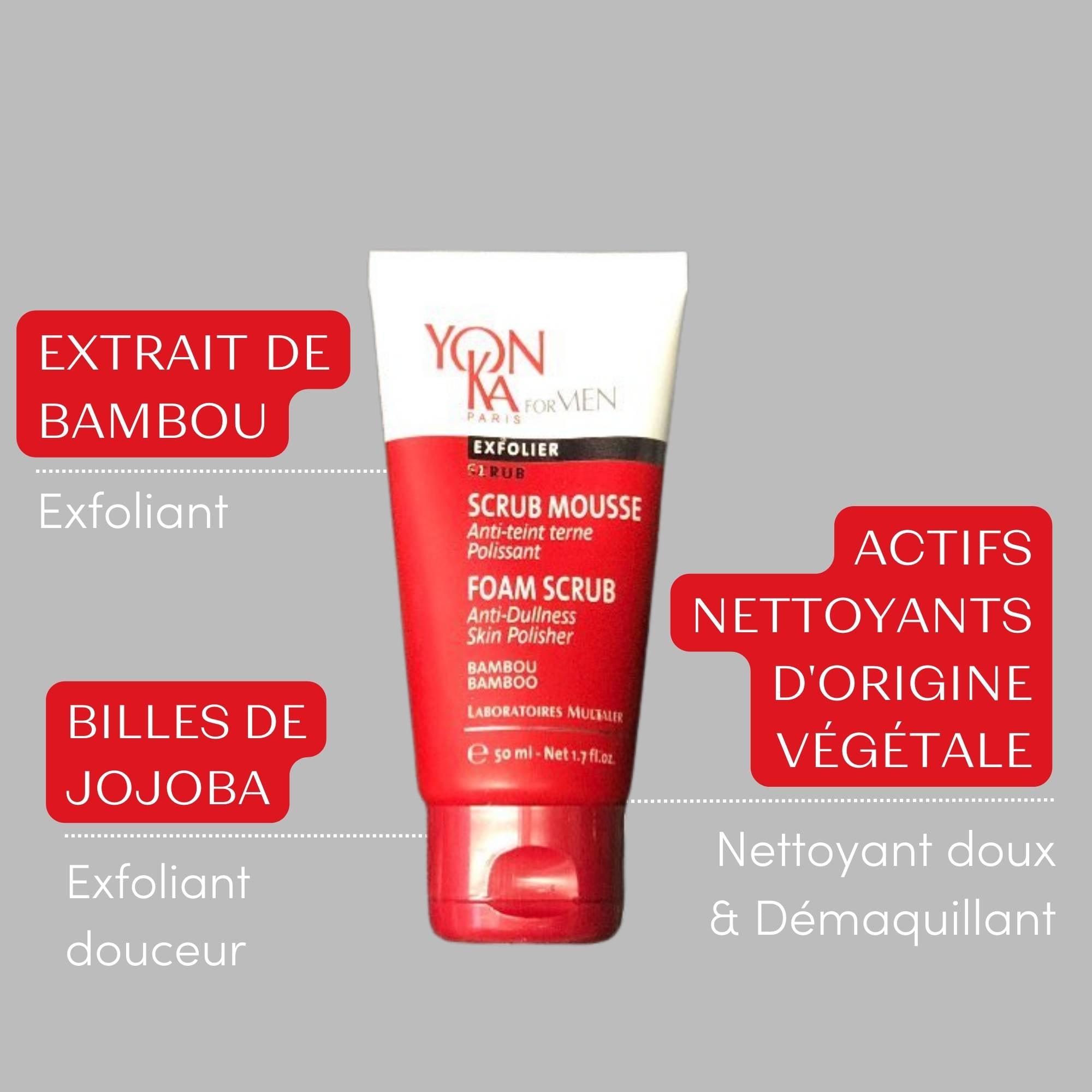 Scrub Mousse Homme