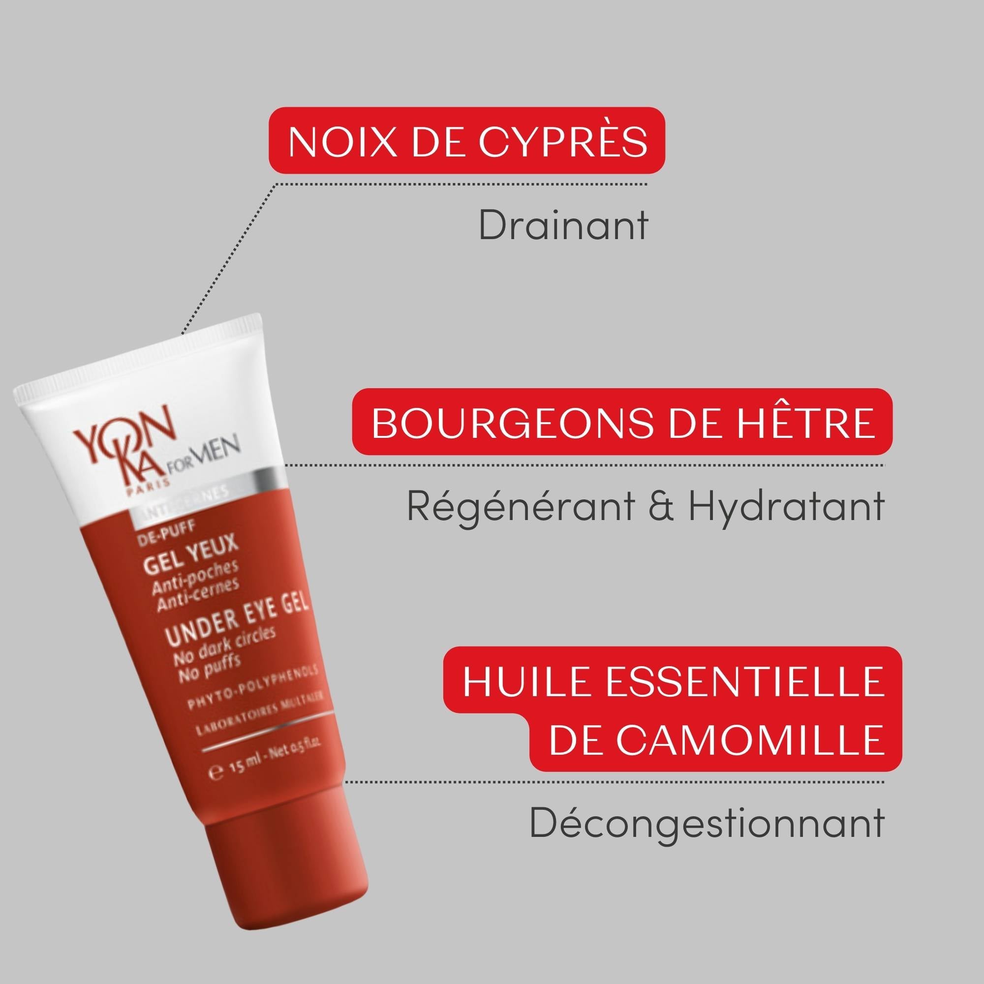 Gel Yeux Homme