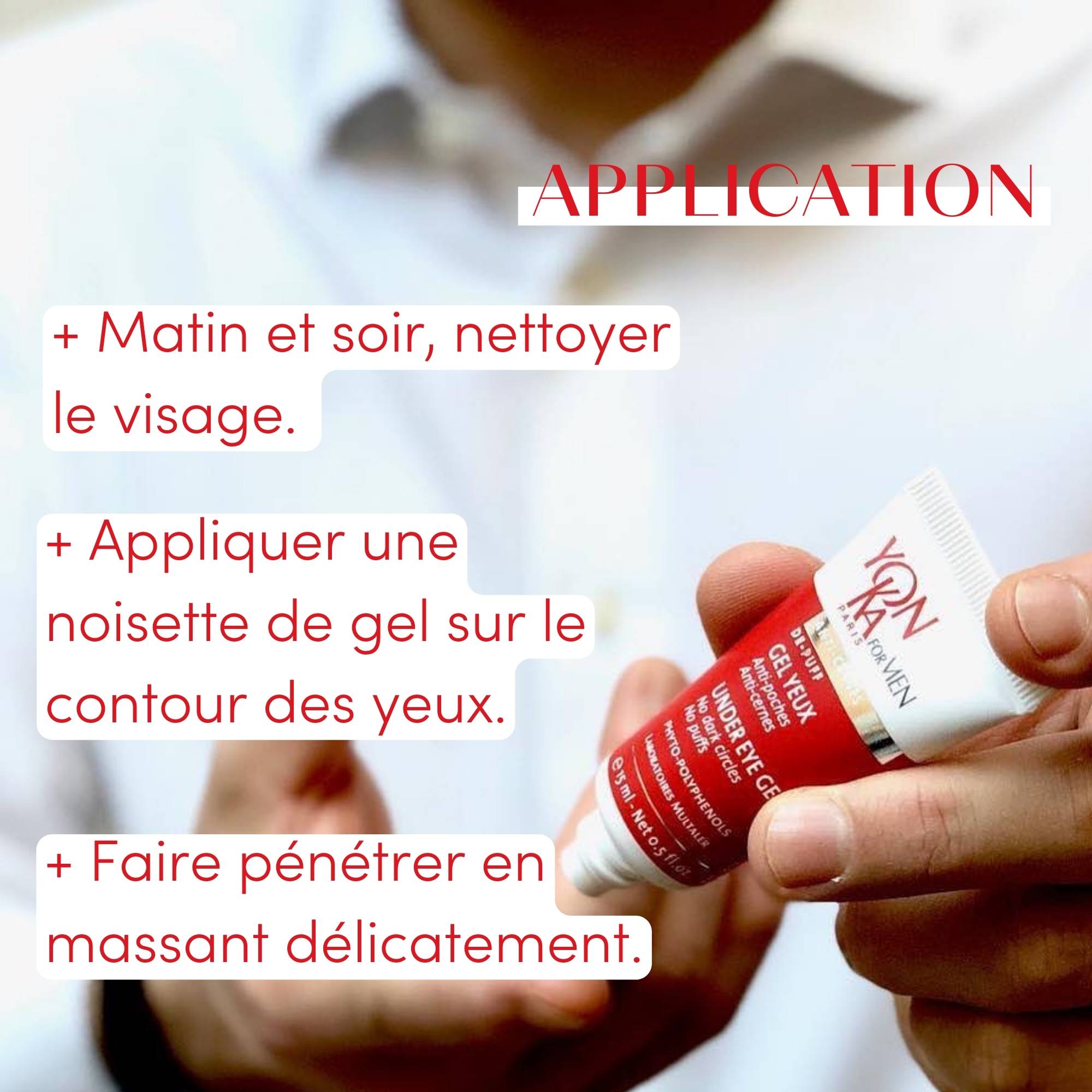 Gel Yeux Homme