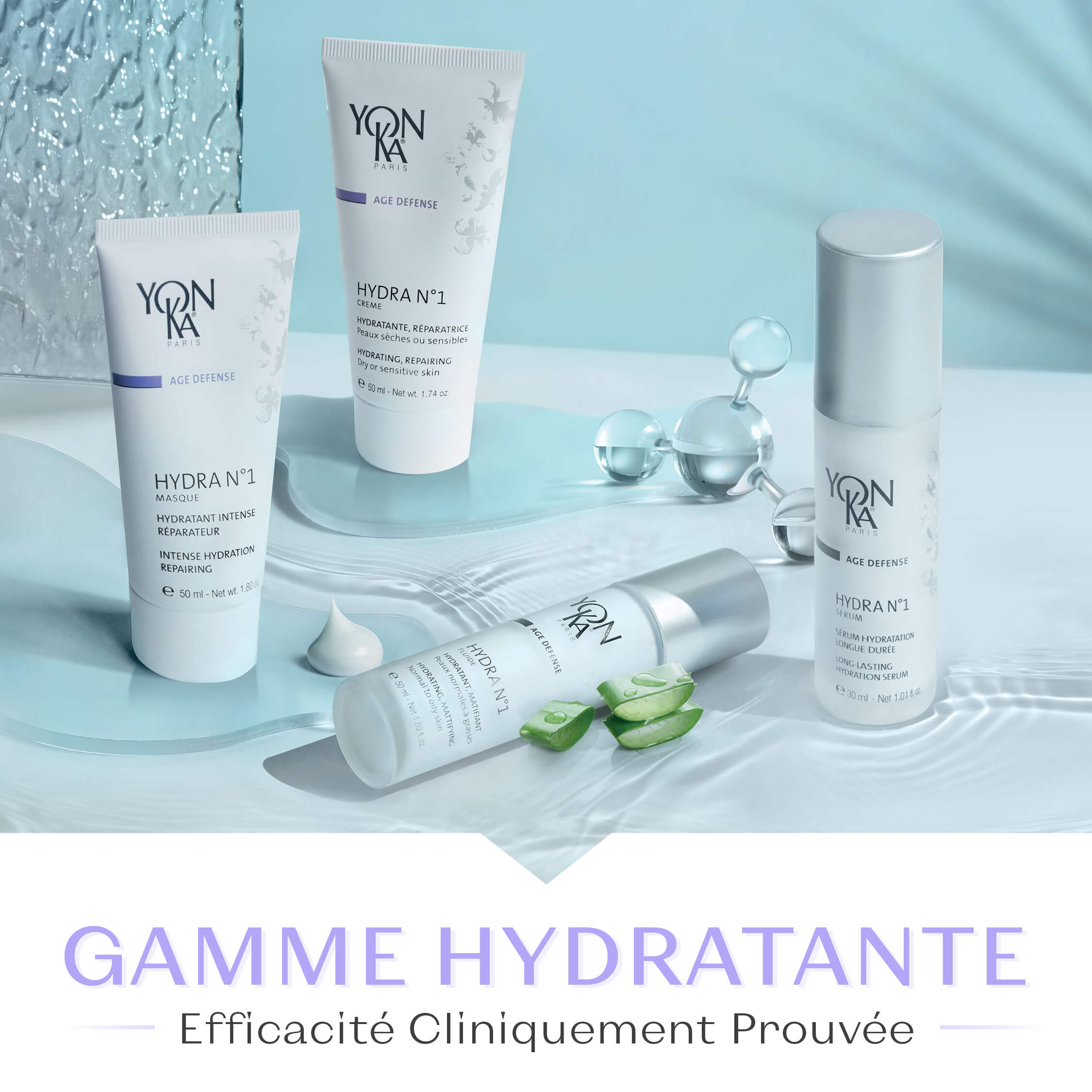Hydra n°1 Fluide - Hydrating fluid