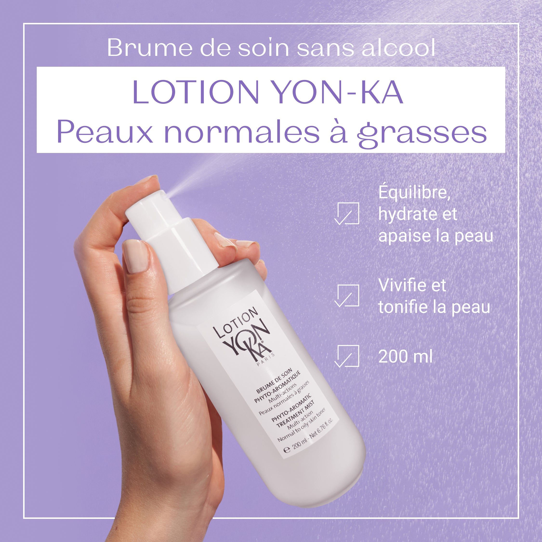 Lotion Yon-Ka Peau Normale à Grasse