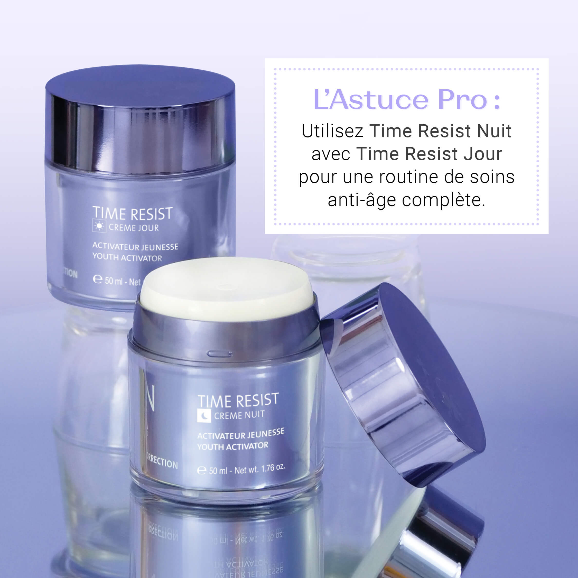 Time Resist Nuit - Smoothing Cream